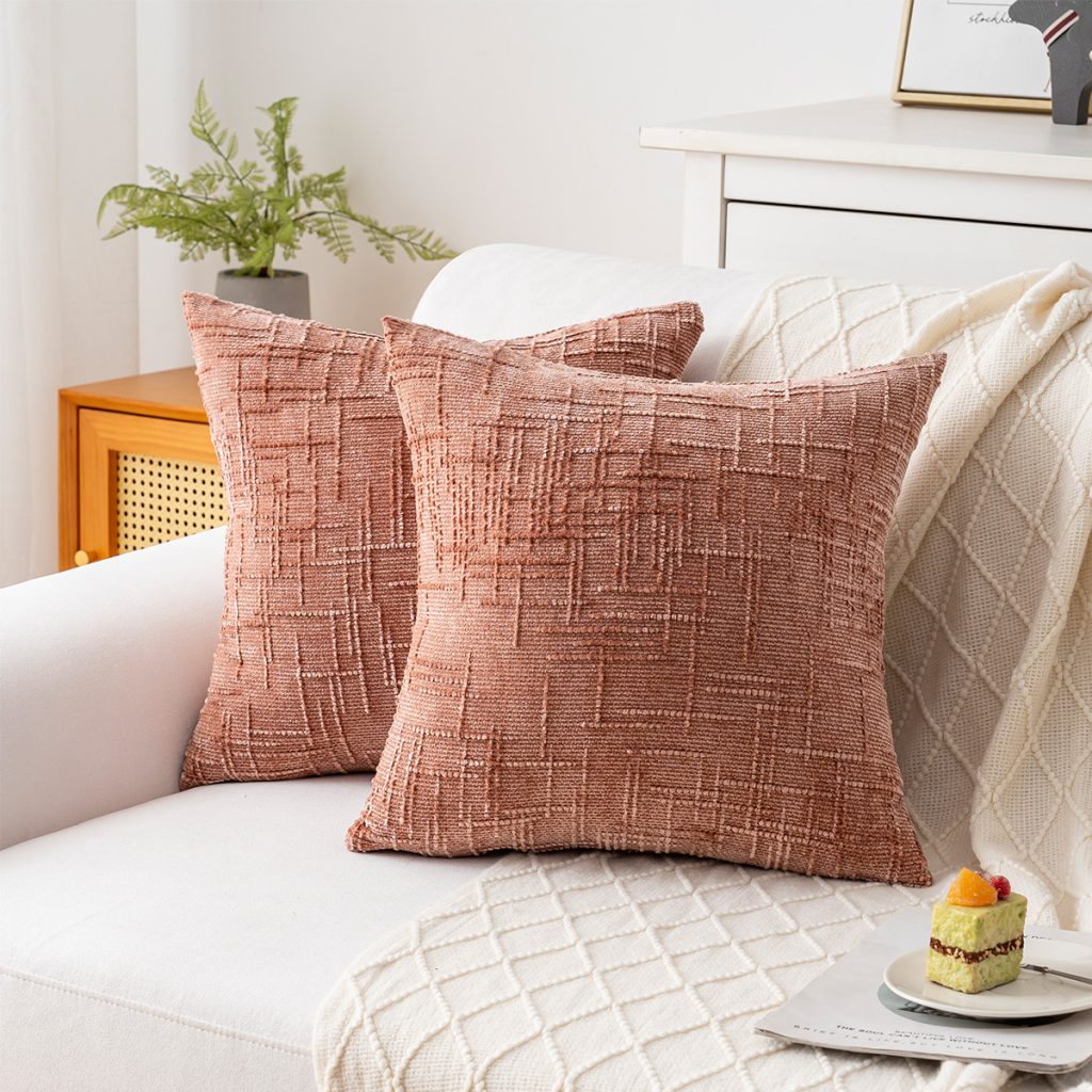 Soft Chenille Decorative Cushion Cover