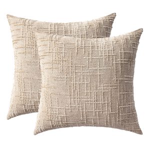 Modern Textured Chenille Decorative Cushion Cover