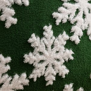 Christmas Tufted Snowflake Decorative Cushion Cover