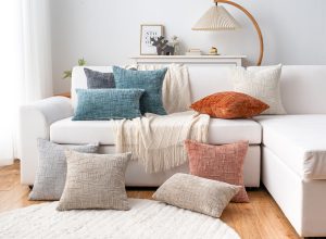Premium Chenille Textured Decorative Cushion Cover